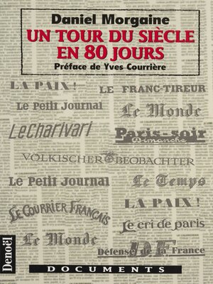 cover image of Un tour du siècle en 80 jours
